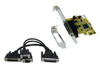 ex-44343 Exsys 2 Port PCIe RS232 Serial Card