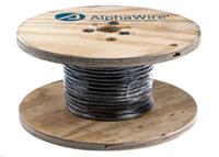 25272-bk005 Alpha Wire XTRA-GUARD 2 Series Data Cable, 2 Pairs, 4 Cores, 0.23 mm², Screened, 24 AWG, 30m, Foil and Braid Shield,
