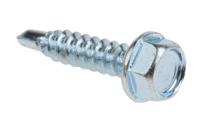 546-5812 RS PRO Bright Zinc Plated Steel Self Drilling Screw M4.2 x 19mm Long