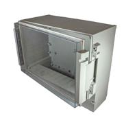 194-7499 RS PRO ABS, Polycarbonate Wall Box, IP65, Viewing Window, 213 mm x 185 mm x 104.5mm