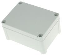 ta-131007-enclosure Fibox TEMPO Series Grey ABS Enclosure, IP65, Grey Lid, 130 x 95 x 65mm