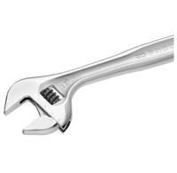 10118 Facom Adjustable Spanner, 450 mm Overall, 63mm Jaw Capacity, Metal Handle