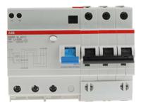 2csr273001r1634-ds203-m-ac-c63003 ABB RCBO, 63A Current Rating, 3P Poles, 30mA Trip Sensitivity, Type C, System Pro M Compact Range