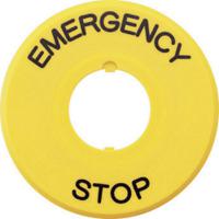 haav-27 Idec Legend Plate, Emergency Stop