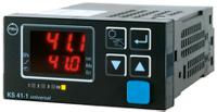 ks41-112-0000d-000 P.M.A KS41 Panel Mount PID Temperature Controller, 96 x 48 (1/8 DIN)mm, 2 Output Relay, 90 → 250 V ac Supply