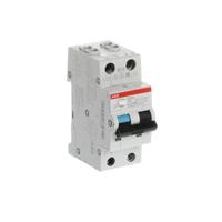 2csr255180r1164-ds201-c16-a30 ABB RCBO, 16A Current Rating, 2P Poles, 30mA Trip Sensitivity, Type A, System Pro M Compact Range