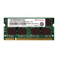 ts256msq64v6u Transcend 2 GB DDR2 Desktop, Laptop RAM, 667Mbit/s, SODIMM, 1.8V