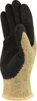vv914kv09 Delta Plus Yellow Aramid Knit General Handling Gloves, Size 9, Neoprene Coating