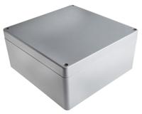p-252612-enclosure Fibox Euronord II Series Grey Polyester Enclosure, IP66, IP67, Grey Lid, 256 x 251 x 121mm