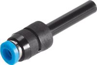 qsm-3h-2 Festo QSM Series Reducer Nipple, Push In 3 mm to Push In 2 mm, Tube-to-Tube Connection Style, 133035