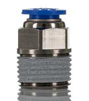 235-1202 RS PRO PC Series Threaded-to-Tube, Threaded-to-Tube Connection Style