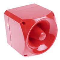 pns-0011 Klaxon Nexus 120 Series Surface Mount Electronic Sounder, 110/230V ac, 120dB at 1 m, IP66, AC, 50-Tone