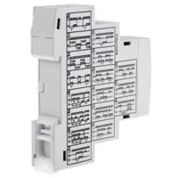 896-6860 RS PRO DIN Rail Mount Timer Relay, 24 → 240V ac/dc, 2-Contact, 01. s → 999h, DPST