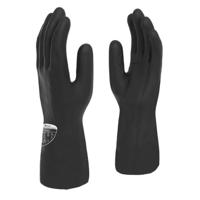 515 Gloves Maxima Heavy Duty Black Rubber Si