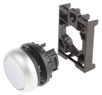 78635806-m22-drl-wm22-a Eaton RMQ Titan M22 Series White Illuminated Maintained Push Button Head, 22mm Cutout, IP69K