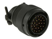 62gb-16f16-26pn Amphenol Limited, 62GB 26 Way Cable Mount MIL Spec Circular Connector PlugOlive, Pin Contacts,Shell Size 16, Bayonet
