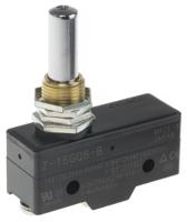 z-15gq8-b Omron Z Series Plunger Limit Switch, NO/NC, IP00, SPDT, Thermosetting Resin Housing, 500V ac Max, 15A Max