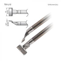 t51-l13 Hakko FX-9705 0.7 mm, 13 mm Soldering Iron Tip for use with FX-9705