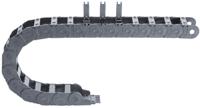 2700071000 Igus 2700, e-chain Black Cable Chain - Flexible Slot, W91 mm x D50mm, L1m, 100 mm Min. Bend Radius, Igumid G
