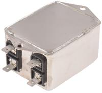 6609066-2 TE Connectivity, Corcom AYO 6A 250 V ac 50Hz, Flange Mount RFI Filter, Spade 3 Phase