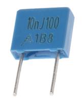 b32529c1103j000 EPCOS B32529 Polyester Film Capacitor, 63 V ac, 100 V dc, ±5%, 10nF, Through Hole
