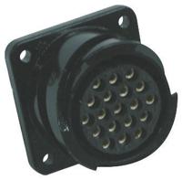 its3102a10sl-4pf7 Glenair, Copper Alloy 2 Way Panel Mount MIL Spec Circular Connector Receptacle, Pin Contacts,Shell Size 10SL,