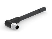 t4151299l14-020 TE Connectivity Male 4 way Threaded to Unterminated Unterminated Sensor Actuator Cable, 2 m