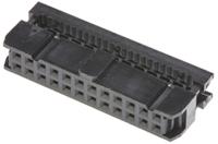 t812124a100ceu Amphenol Communications Solutions 24-Way IDC Connector Socket for Cable Mount, 2-Row