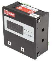 136-5389 RS PRO Digital Voltmeter AC, LED Display 4-Digits ±0.5 + 1 Digit %