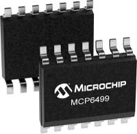 mcp6499t-esl MCP6499T-E/SL Microchip, Operational Amplifier, 30 MHz, 14-Pin 5.5 V SOIC