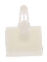 lcbsbm-6-01-art LCBSBM-6-01 ART, 9.5mm High Nylon PCB Support for 3.18mm PCB Hole, 12.7 x 12.7mm Base