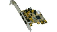 ex-16415 Exsys 4 Port PCIe Network Card, 800Mbit/s