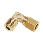 0109-10-17 Legris 0109 Series Elbow Threaded Adaptor, R 3/8 Male to Push In 10 mm, Threaded-to-Tube Connection Style