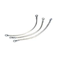 556900 nVent ERIFLEX Braided Wire, 6.5 mm Stud Size, 150mm, 45 A, RoHS