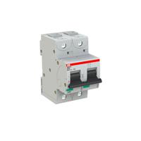 2ccf019604r0001-s802pv-sp50-5-ka ABB S800PV MCB, 2P, 50A Curve B, 800V DC, 5 kA Breaking Capacity