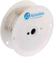 3050-wh001 Alpha Wire Hook-up Wire PVC Series White 0.23 mm² Harsh Environment Wire, 24 AWG, 7/0.20 mm, 305m, PVC Insulation, 3050