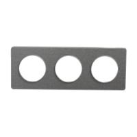 s530806j Schneider Electric Grey, 3 Gang, Odace