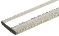 dre10x2ni-n4v0-1000 DRE10x2NI-N4V0-1000, Shielding Strip of Nickel Copper Alloy, PUR With Tape 1m x 10mm x 2mm