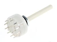 ckf1051 Lorlin, 4 Position 3P4T Rotary Switch, 150 mA @ 250 V ac, Solder