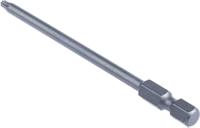 05060186001 Wera Torx Screwdriver Bit, TX 10 Tip, 1/4 in Drive, Hexagon Drive, 89 mm Overall