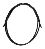 137-445 RS PRO Heat Shrink Tubing, Black 4mm Sleeve Dia. x 100cm Length 4:1 Ratio