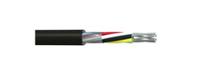 236-9261 RS PRO Multi-Core Industrial Cable, 4 Cores, 0.22 mm², Unscreened, 25 m, Black Polyvinyl Chloride Sheath