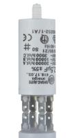 416170364 Ducati Energia 4.16.17 Polypropylene Film Capacitor, 400 → 500V ac, ±5%, 2.5μF, Plug In