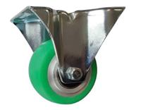 ef4ba080-215b Guitel Hervieu Fixed Castor Wheel, 180kg Capacity, 80mm Wheel