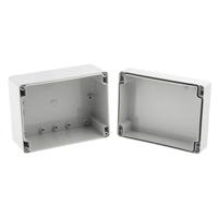 ab-121609-enclosure Fibox Grey ABS Enclosure, IP66, IP67, Grey Lid, 160 x 120 x 90mm