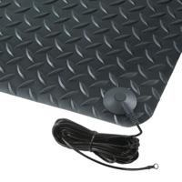 826s0035bl Notrax 826 PVC Anti-Fatigue Mat, 91cm x 150cm x 14mm