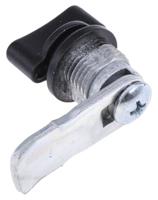 146-1810 RS PRO Cabinet Lock, 13.5mm Panel-to-Tongue, 16.2 Dia. x 14.2mm Cutout, Knob Unlock