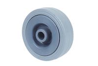 380110 Guitel Hervieu Grey Thermoplastic Rubber Quiet Operation Trolley Wheel, 12kg