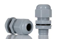 ngm16-dgy HellermannTyton NGM Series Grey Nylon Cable Gland, M16 Thread, 5mm min., 10mm max., IP68