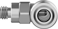 npqr-l-m5-q4 Festo NPQR Series Elbow Fitting, M5 Male to For tubing outside diameter 4 mm, Threaded-to-Tube Connection Style, 8085679